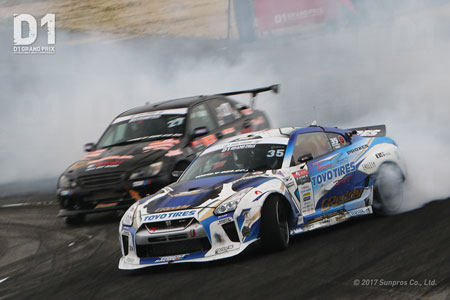 ヨコモYD2 シャーシ　D1GP 川畑真人使用35GTRボディ　ジャイロ付き D1 OFFICIAL WEBSITE - Teams & Drivers - Masato Kawabata
