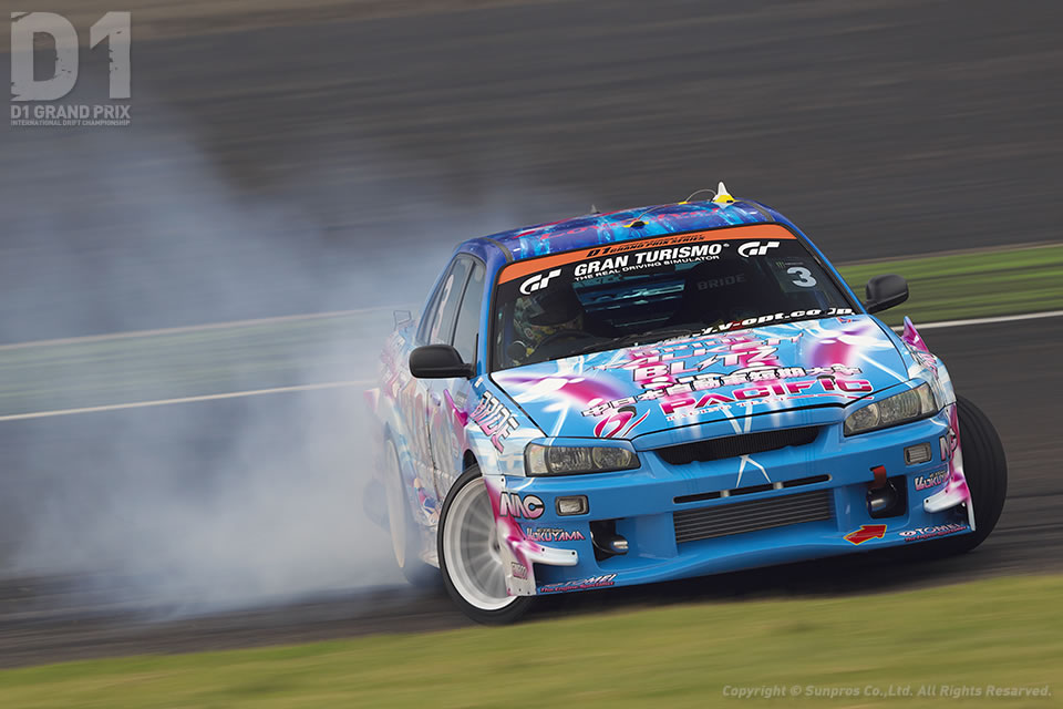 D1 SKYLINE ER34 D1グランプリ Drift ドリフト のむけん BLITZ SKYLINE ER34 レプリカ完成！ ～ 伝説 の D1GP